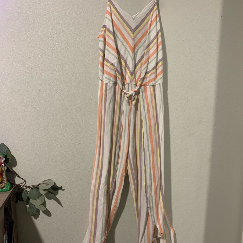 Striped Multicolor Jumpsuit